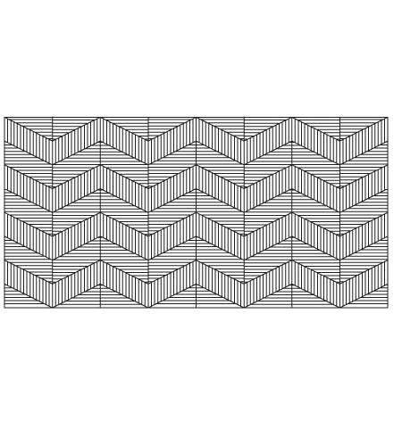 Plexwood® Натуральная эко шикарная интарсия деревянным шпоном в форме параллелограмм или ромб с углами 0, 45° or 90°