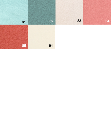 wool felt colours