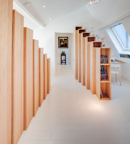Bibliothèques, Andrea Mosca Creative studio, FR