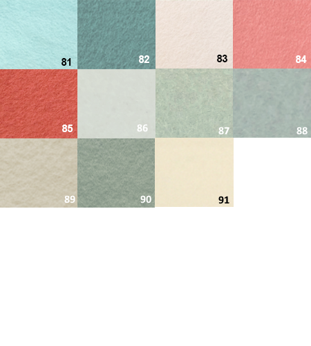 wool felt colours