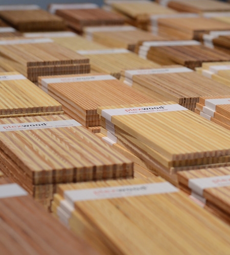 Plexwood at (inter)national design fairs
