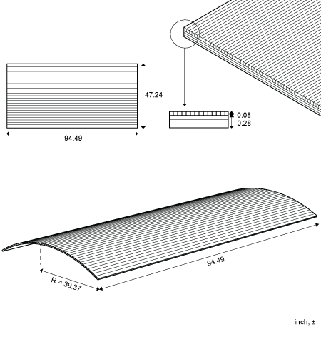 Plexwood® Processing and maintenance advice on green sourced bendable boards with laminated wood veneer surface