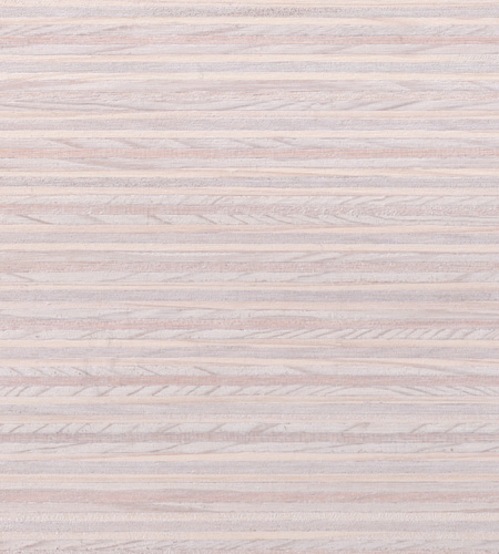Plexwood® Pine/Ocoumé white wash coloured chalk wax finish, for natural surface colourations