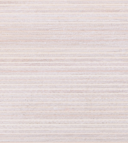 Plexwood® Poplar white wash coloured chalk wax finish, for natural surface colourations