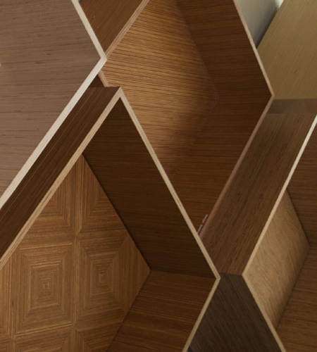 Plexwood® Visit a material library to seek inspiration and samples of Plexwood