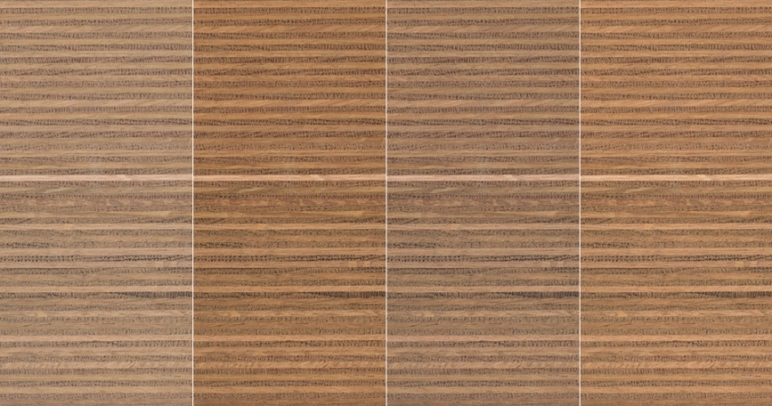  Plexwood® Oak multiplex composites, a combination of finishes on this type of wood