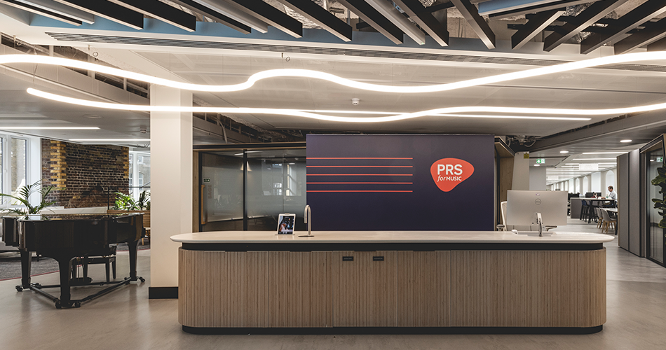 PRS Music Workplace Hub