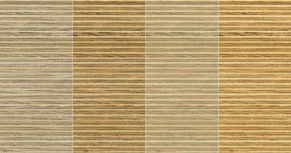 Plexwood® Deal multiplex composites, a combination of finishes on this type of wood