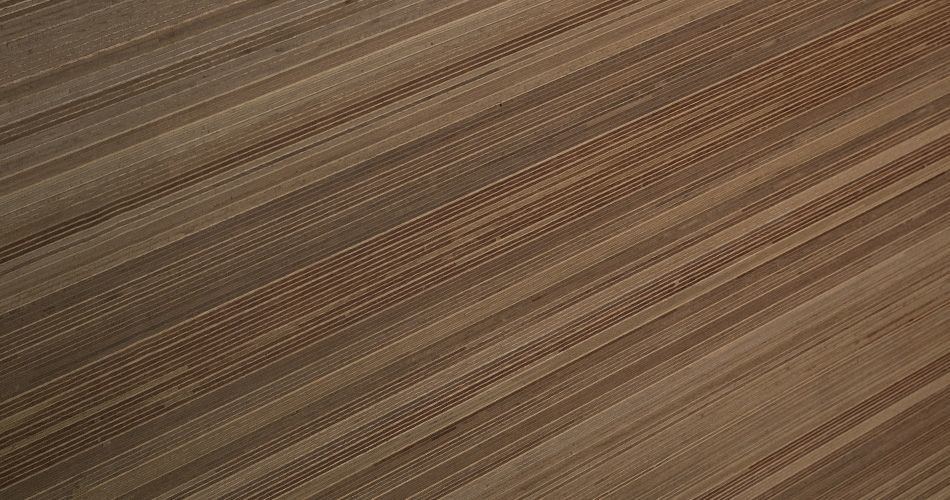 Plexwood® Designs géométriques avec matériaux de bois à l'intérieur avec un angle de 15°, 30° ou 45° en diagonale