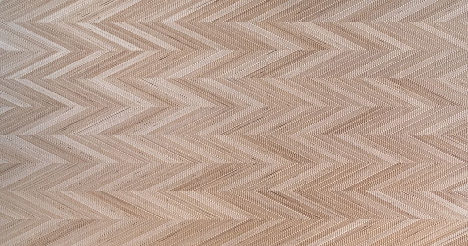 Plexwood® Planks, tiles and panels with herringbone marquetry shapes and designs in angles of 0, 15°, 30° or 45°