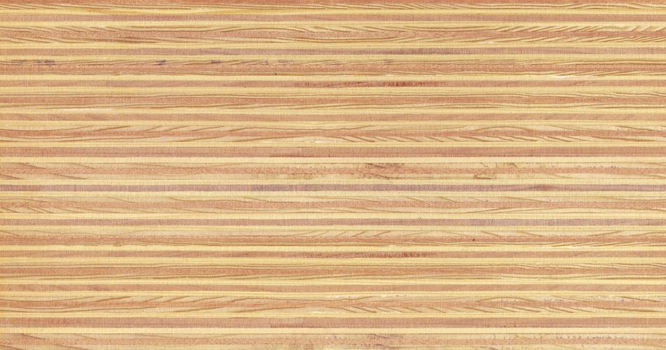 Plexwood® Pine/Ocoumé waterbased varnish finish, with the type of varnish you determine the final glossiness