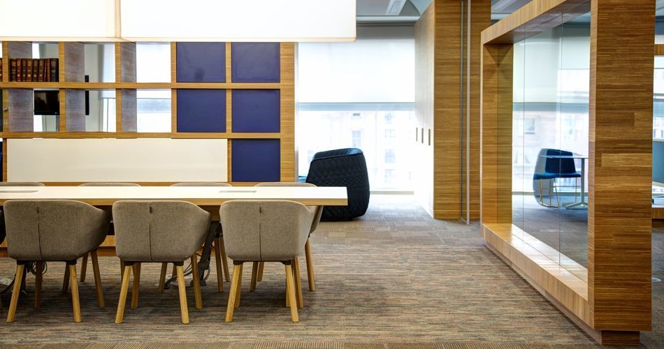 Plexwood® Co-Op Group headquarters BREEAM One Angel Square, good sourced oak veneer products